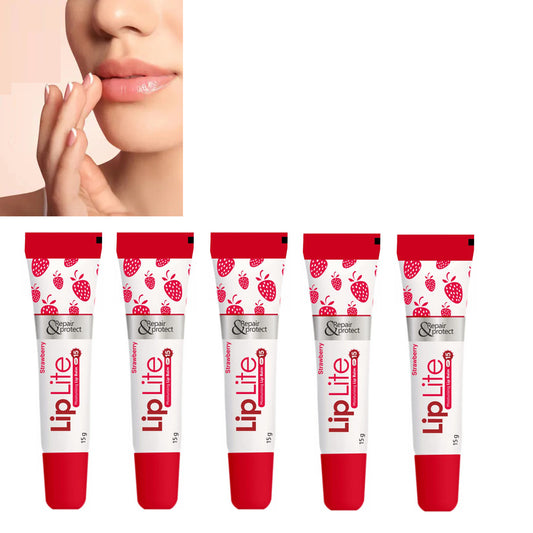 ORIVIO Lip Lite Moisturising Lip Balm – Strawberry (Pack of 5)